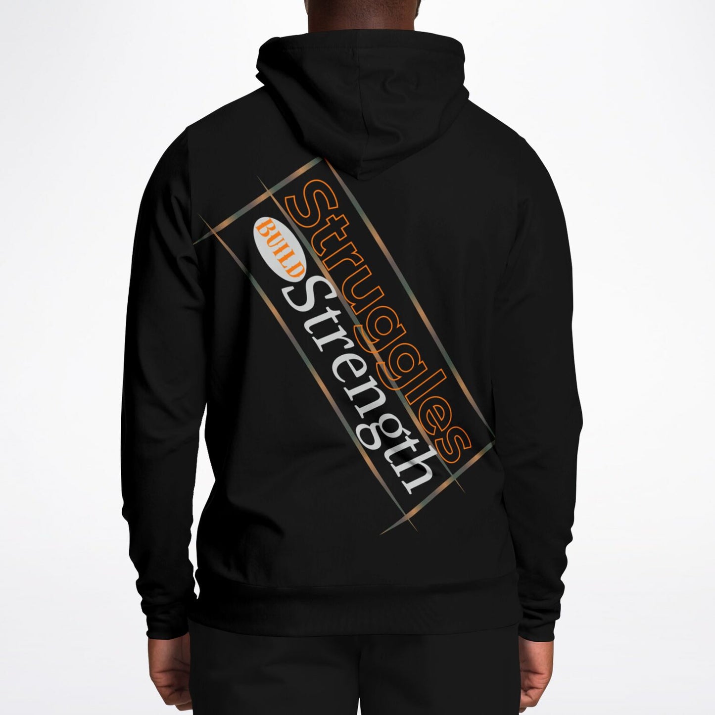 Unisex Fashion Pullover Hoodie-Struggles