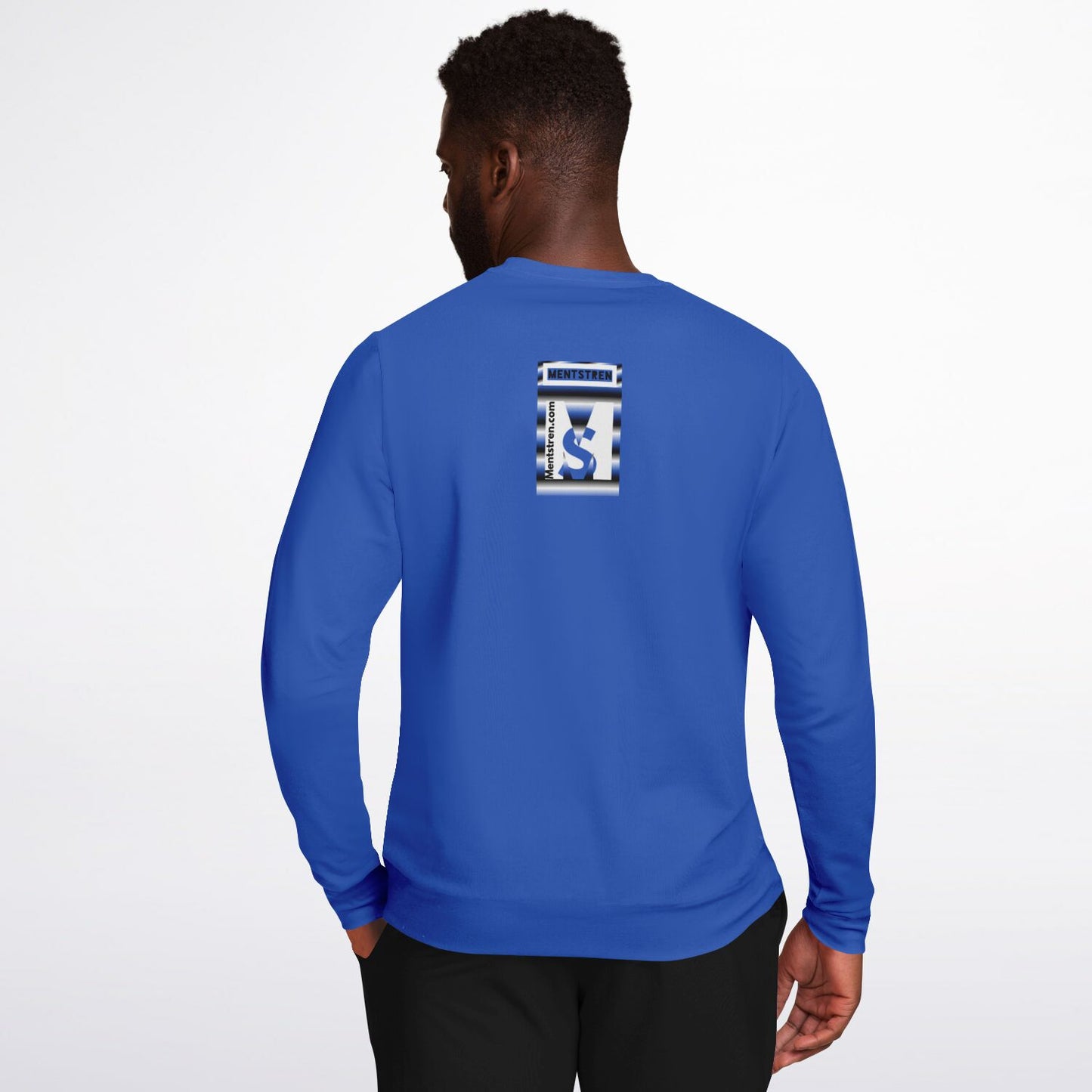 Unisex Fashion Sweatshirt-Power Blue