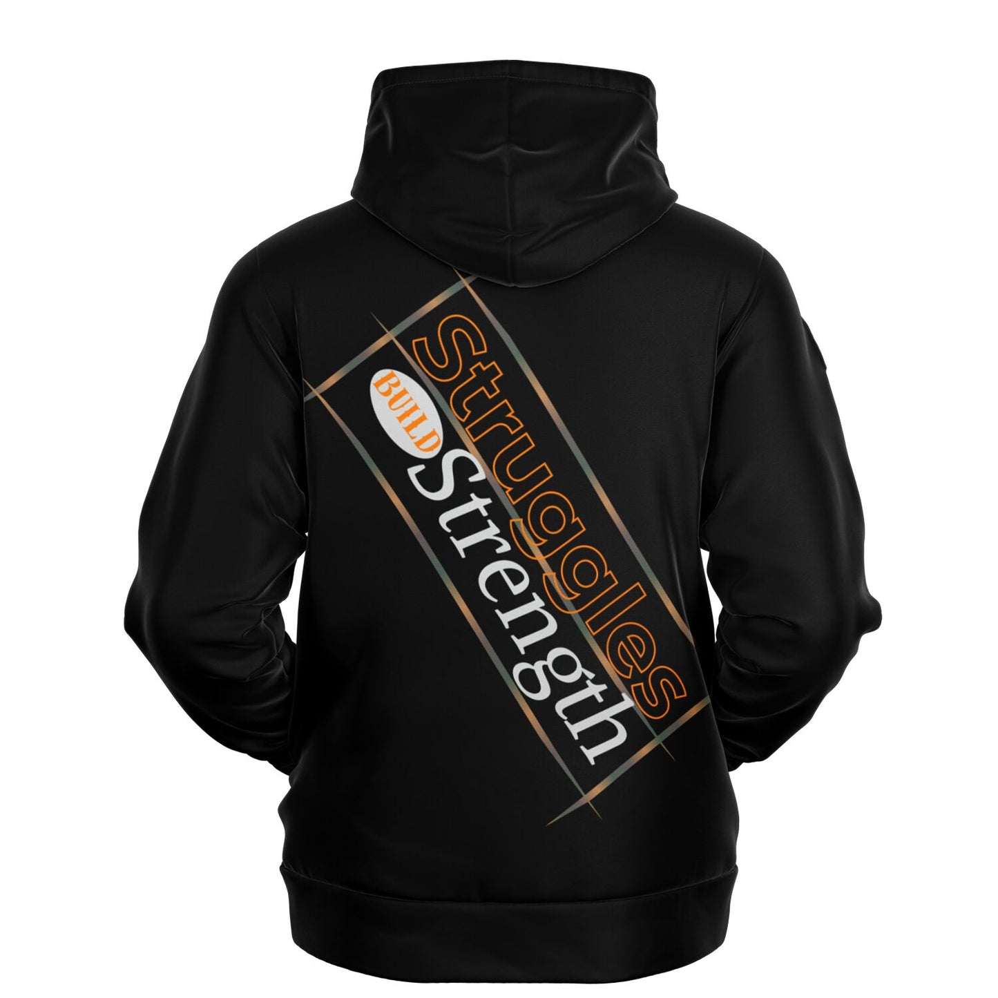 Unisex Fashion Pullover Hoodie-Struggles