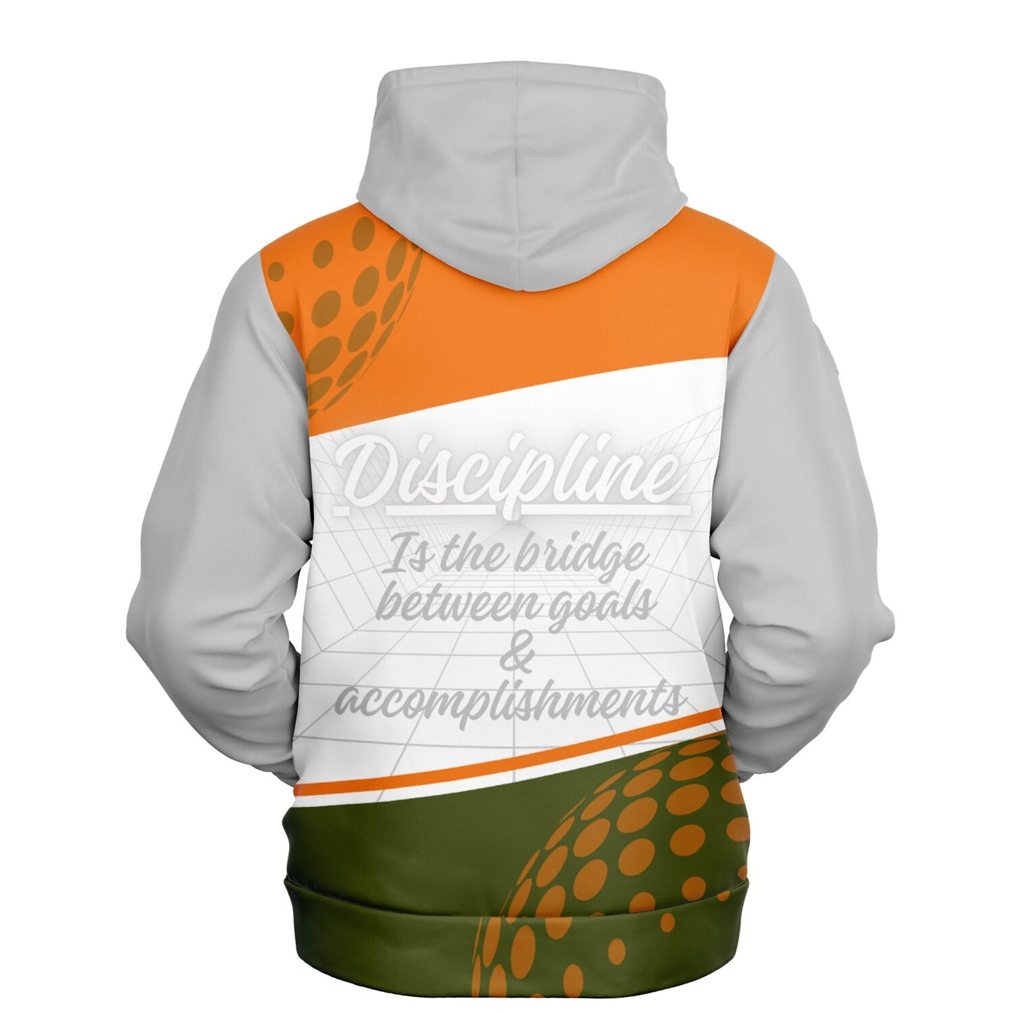 Unisex Fashion Pullover Hoodie-Discipline