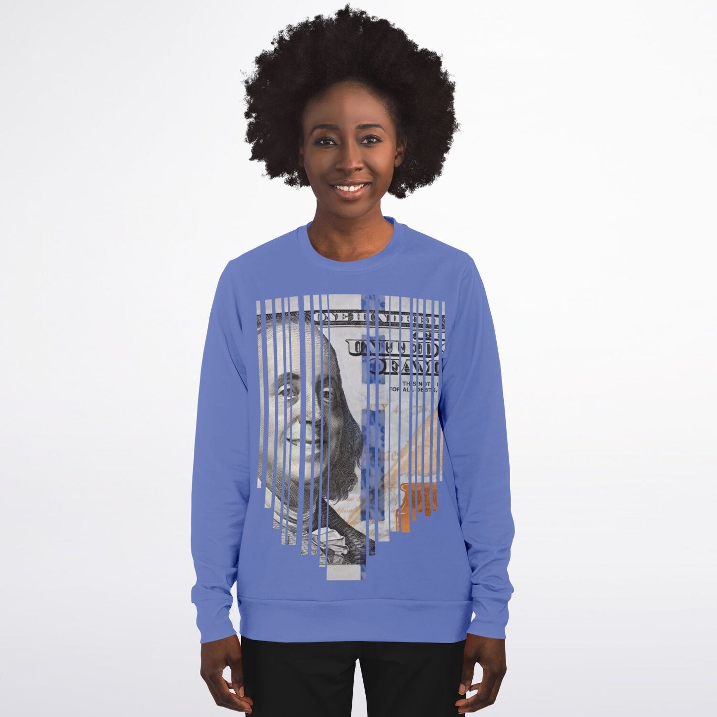 Unisex Fashion Sweatshirt-Money Smile