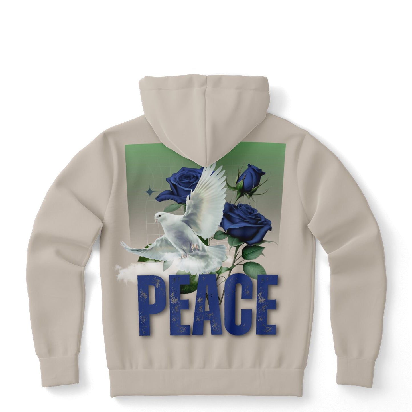 Unisex Fashion Pullover Hoodie-Peace