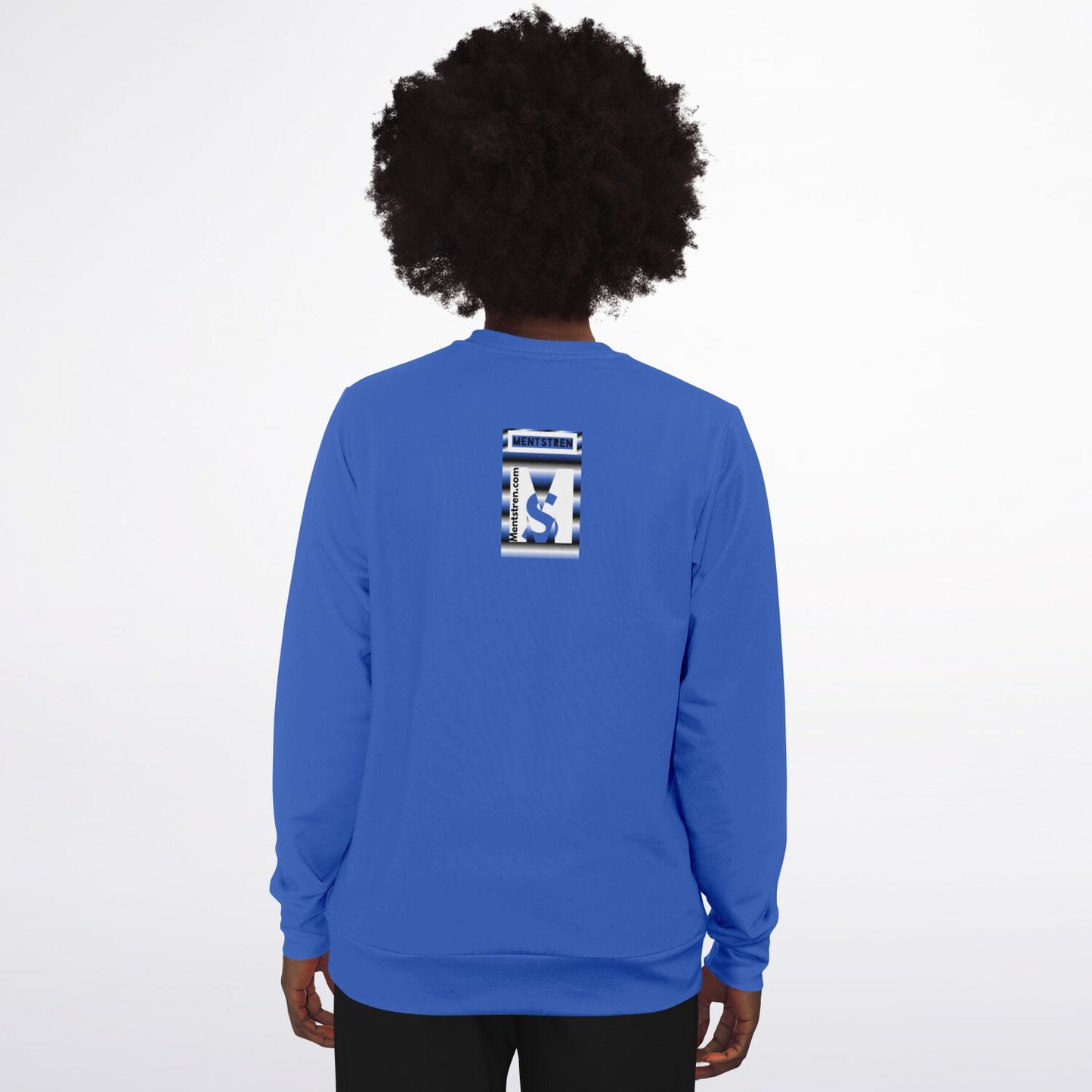Unisex Fashion Sweatshirt-Power Blue