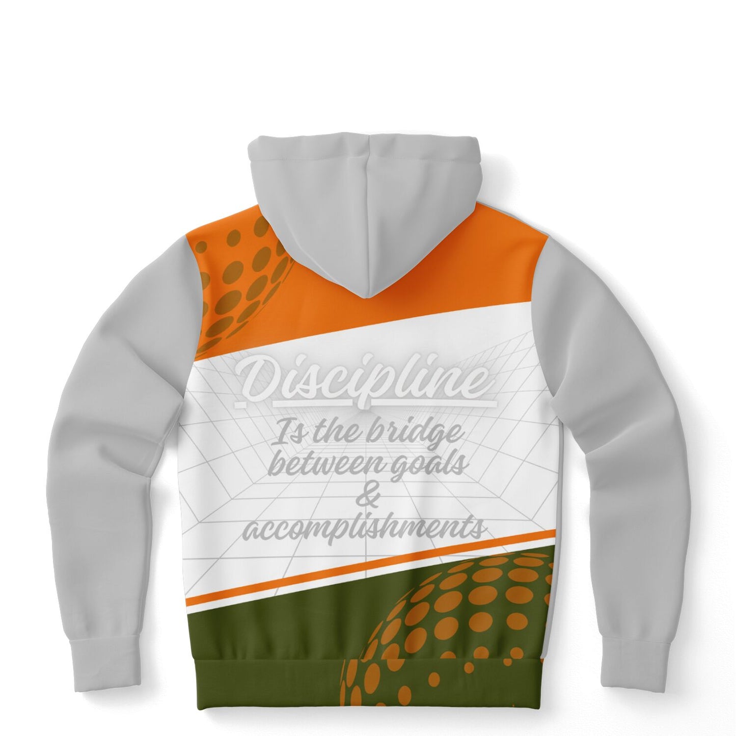 Unisex Fashion Pullover Hoodie-Discipline