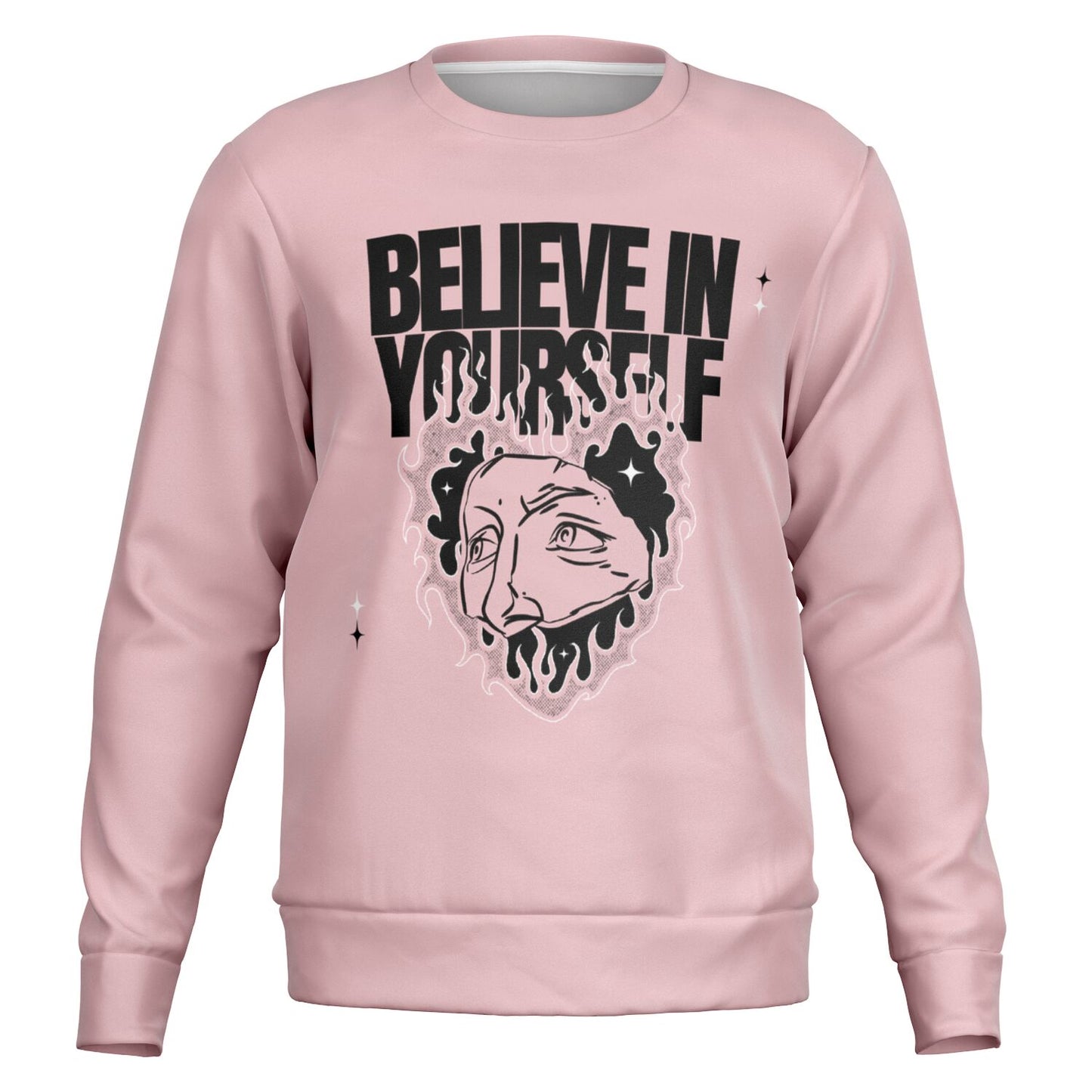 Unisex Fashion Sweatshirt-BELIEVE IN YOURSELF