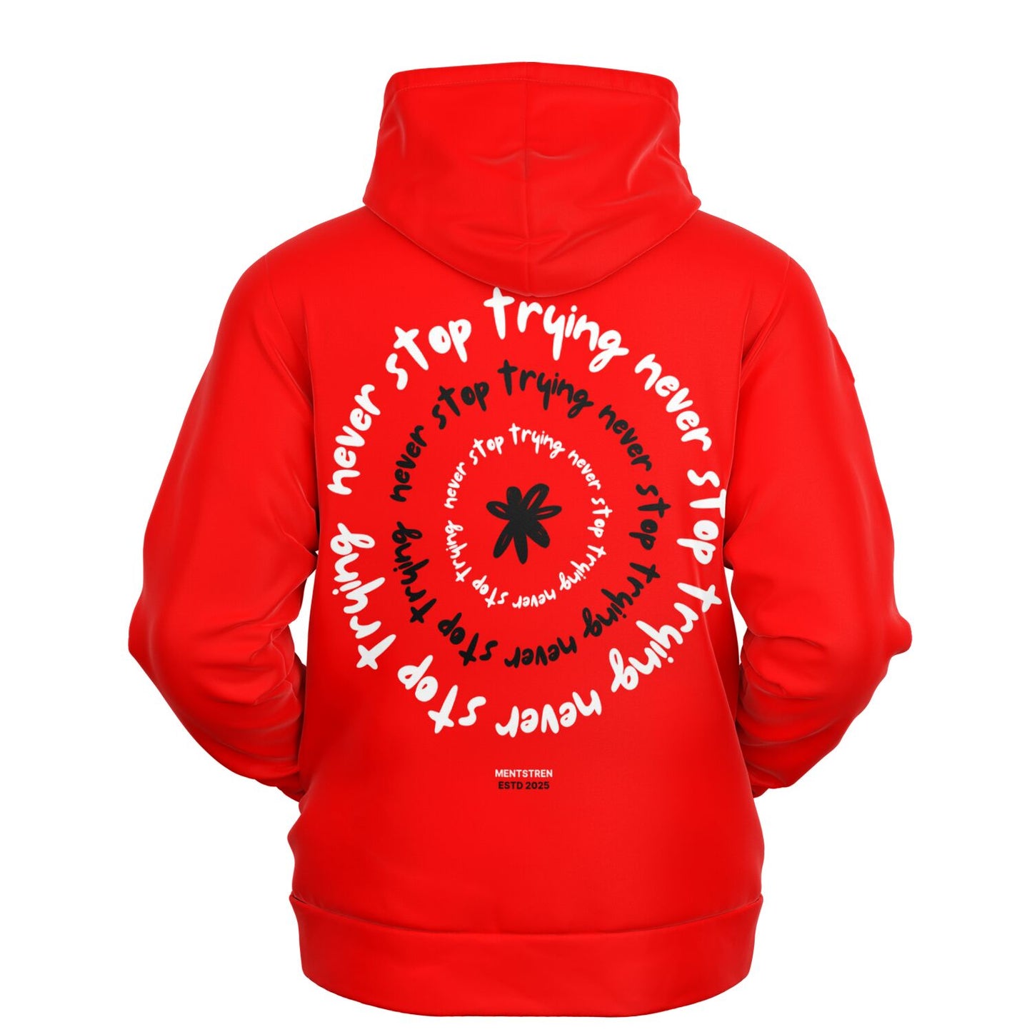 Unisex Fashion Pullover Hoodie-Never Stop