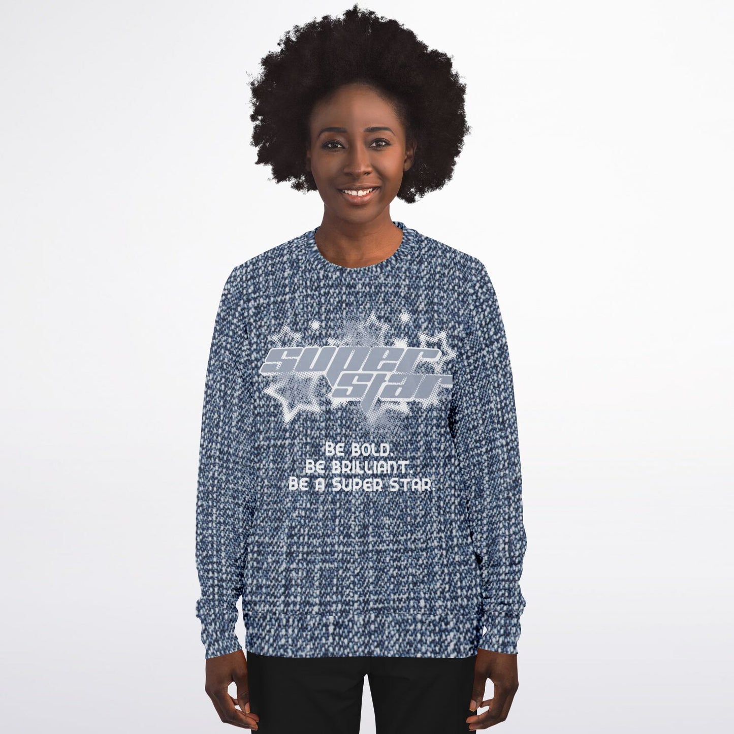 Unisex Fashion Sweatshirt-SUPERSTAR