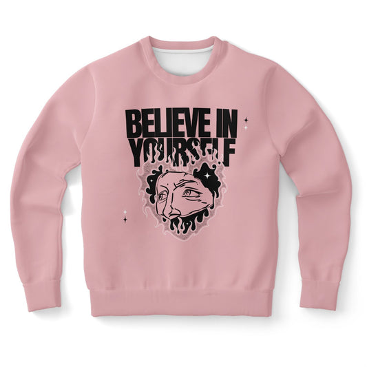 Unisex Fashion Sweatshirt-BELIEVE IN YOURSELF
