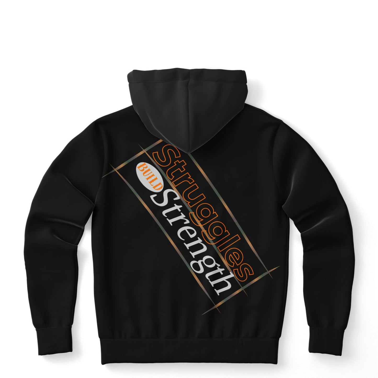 Unisex Fashion Pullover Hoodie-Struggles