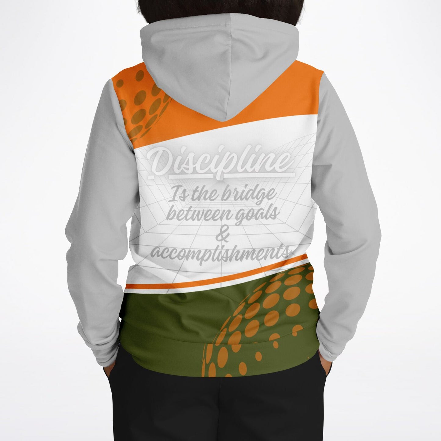 Unisex Fashion Pullover Hoodie-Discipline